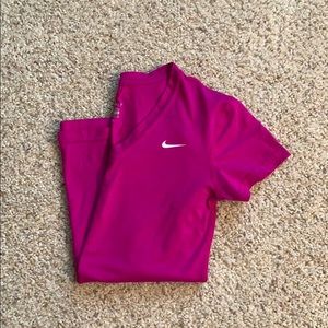 Magenta Nike V-Neck!
